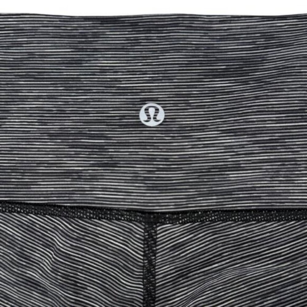 Lululemon Wunder Under Hi-Rise 17" In Wee Are From Space Black Slate Size 2 - Picture 7 of 7
